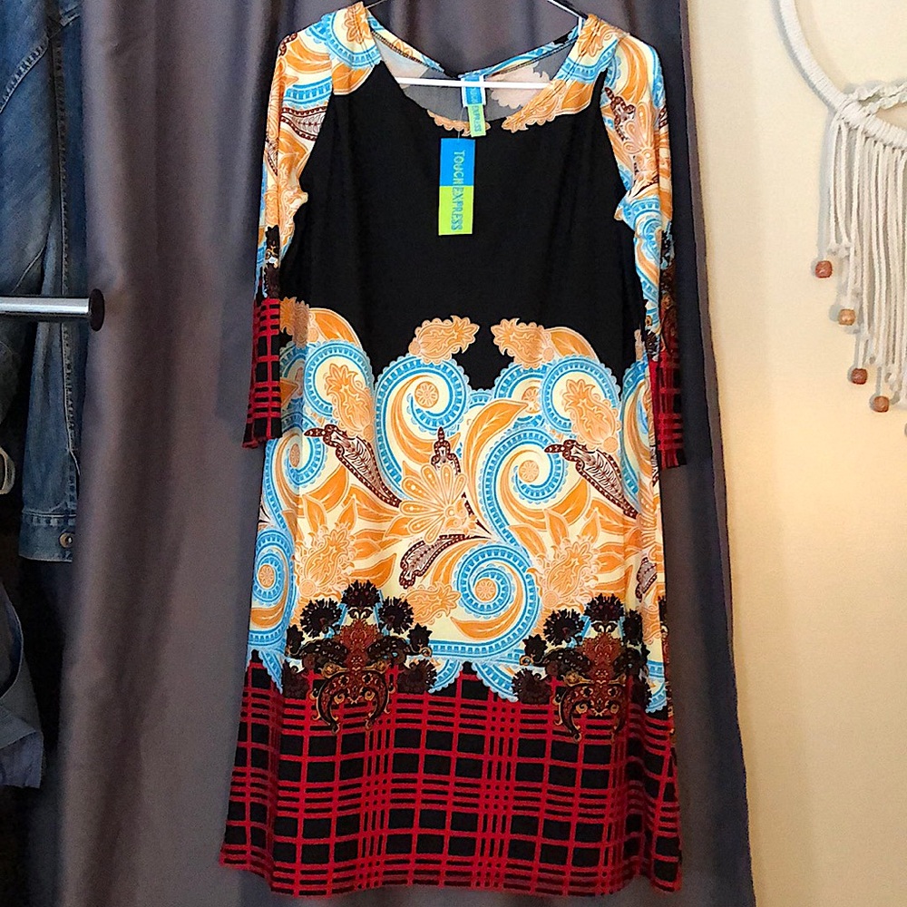 Print Dress NWT
